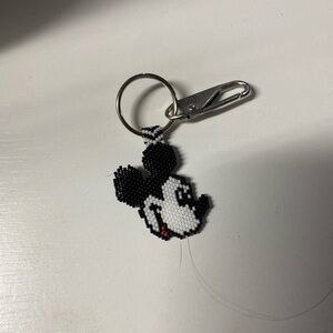 Handmade m American Indian Navajo style beaded  Mickey Mouse